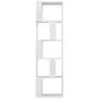 VIDAXL Bibliotheque/Separateur de piece Blanc brillant 45x24x159 cm