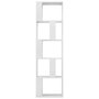 VIDAXL Bibliotheque/Separateur de piece Blanc brillant 45x24x159 cm