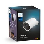 Philips Caméra de surveillance HUE SECURE sans fil blanche