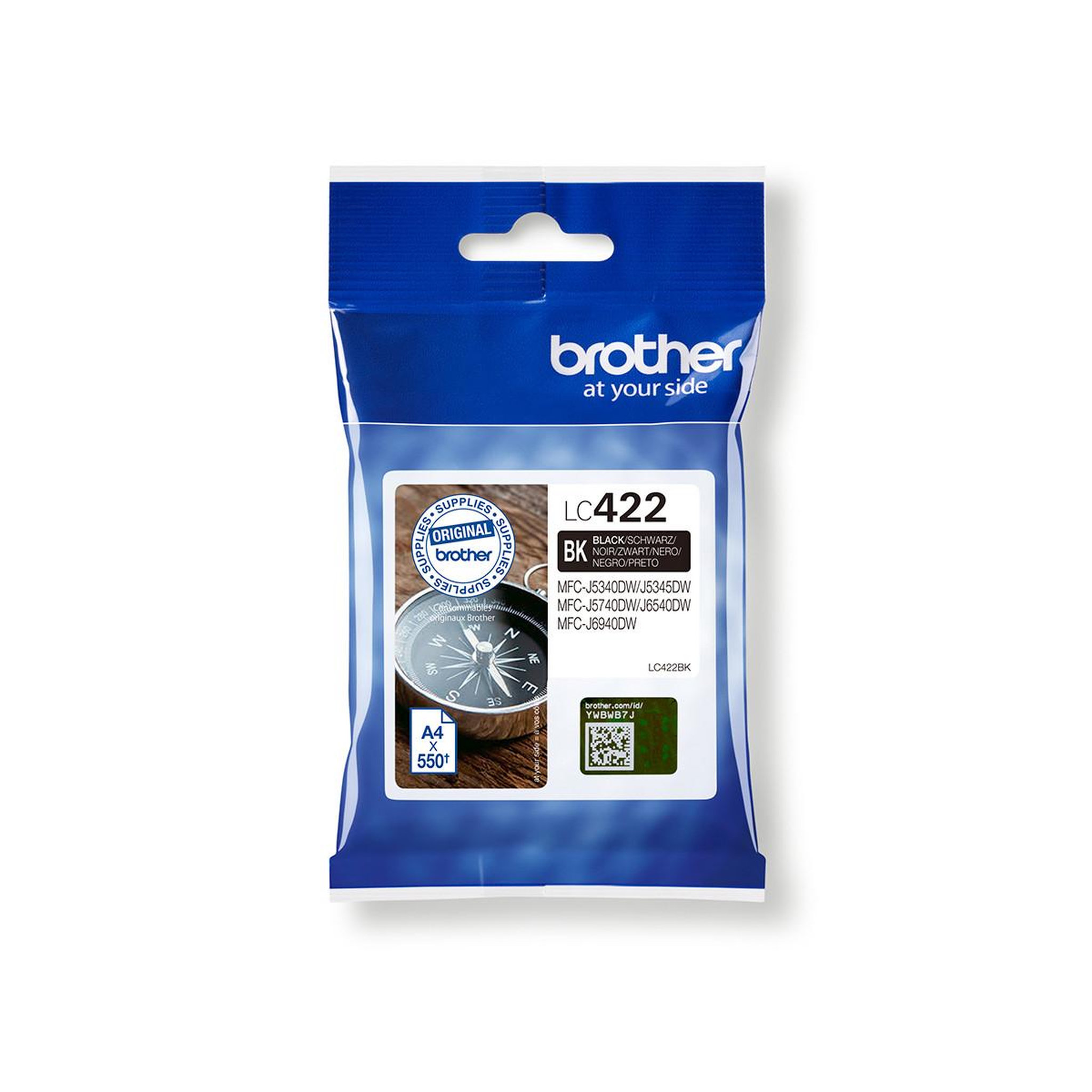 Brother Brother lc422bk cartouche d'encre originale - noir