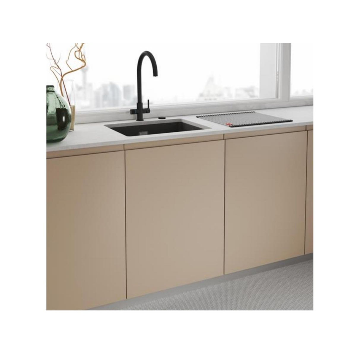 franke Mitigeur avec eau filtrée noir - 489620