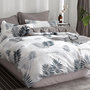 Voir la diapositive 2 : Home collection Parure housse de couette 100 % coton 57 fils Libful