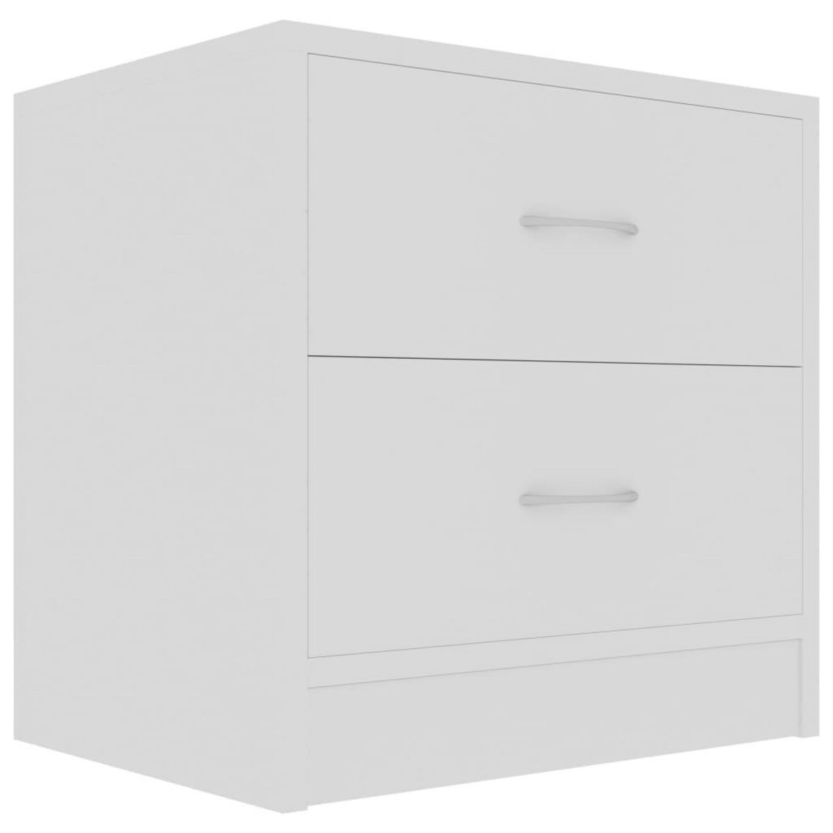 VIDAXL Table de chevet Blanc 40x30x40 cm Bois d'ingenierie