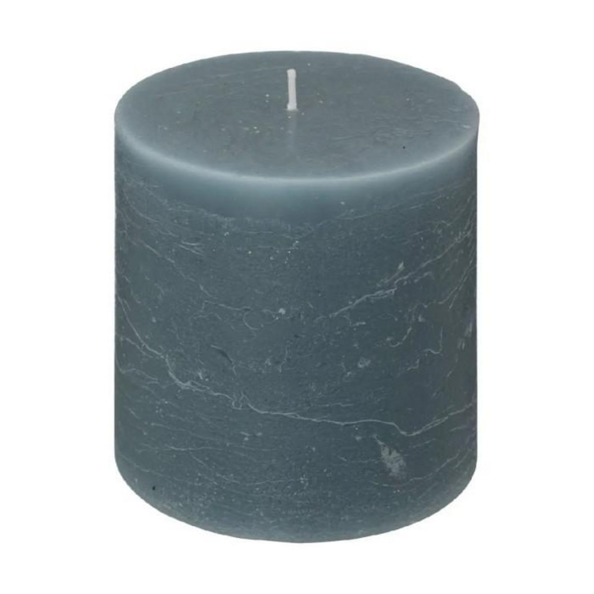 ATMOSPHERA Bougie Cylindrique  Rustic  10cm Bleu Orage