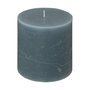 Voir la diapositive 1 : ATMOSPHERA Bougie Cylindrique  Rustic  10cm Bleu Orage