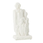 Paris Prix Statuette Groupe de Personnes  Coco  37cm Blanc