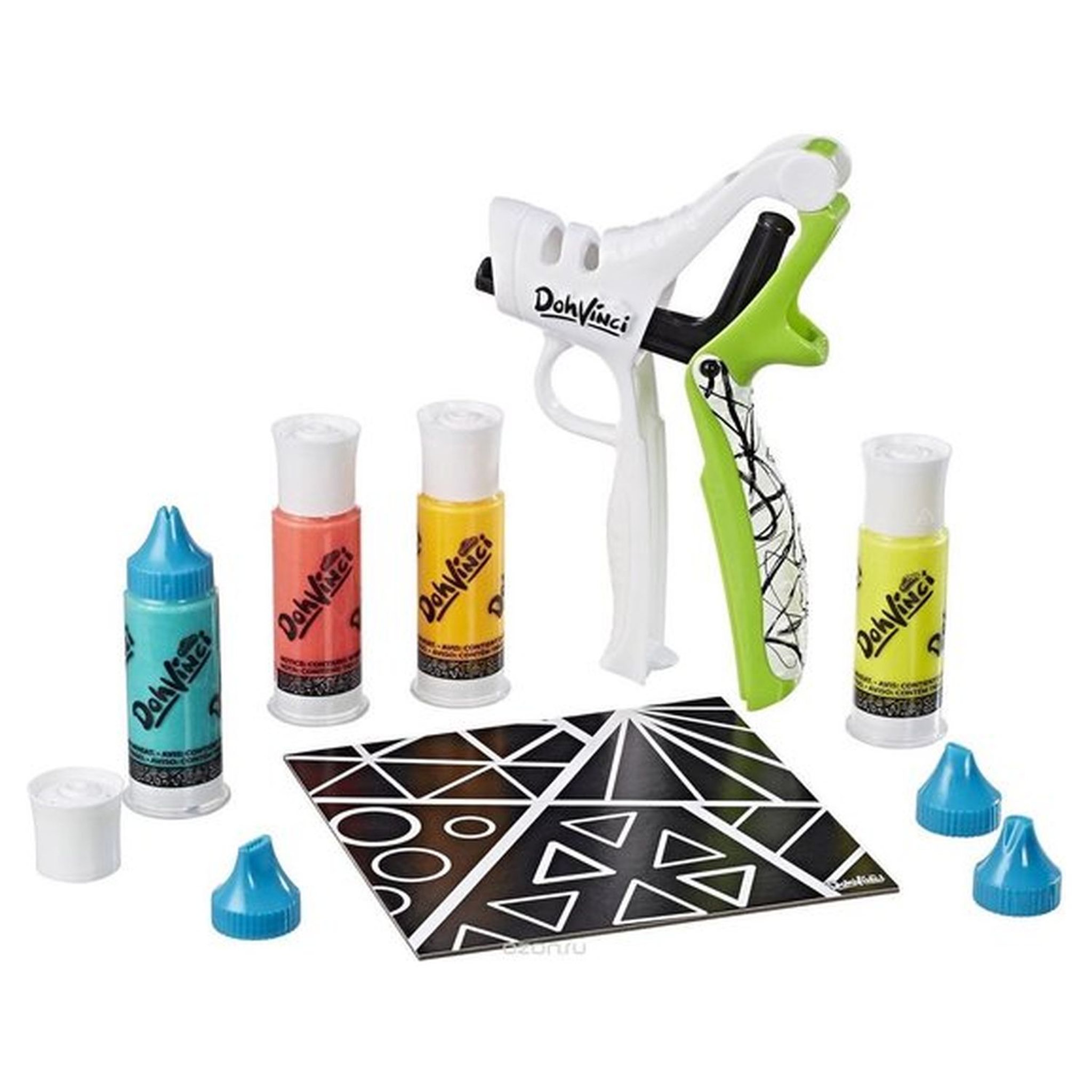 Voir la diapositive 1 : PLAY-DOH Trousse de démarrage DohVinci vert - Play-Doh