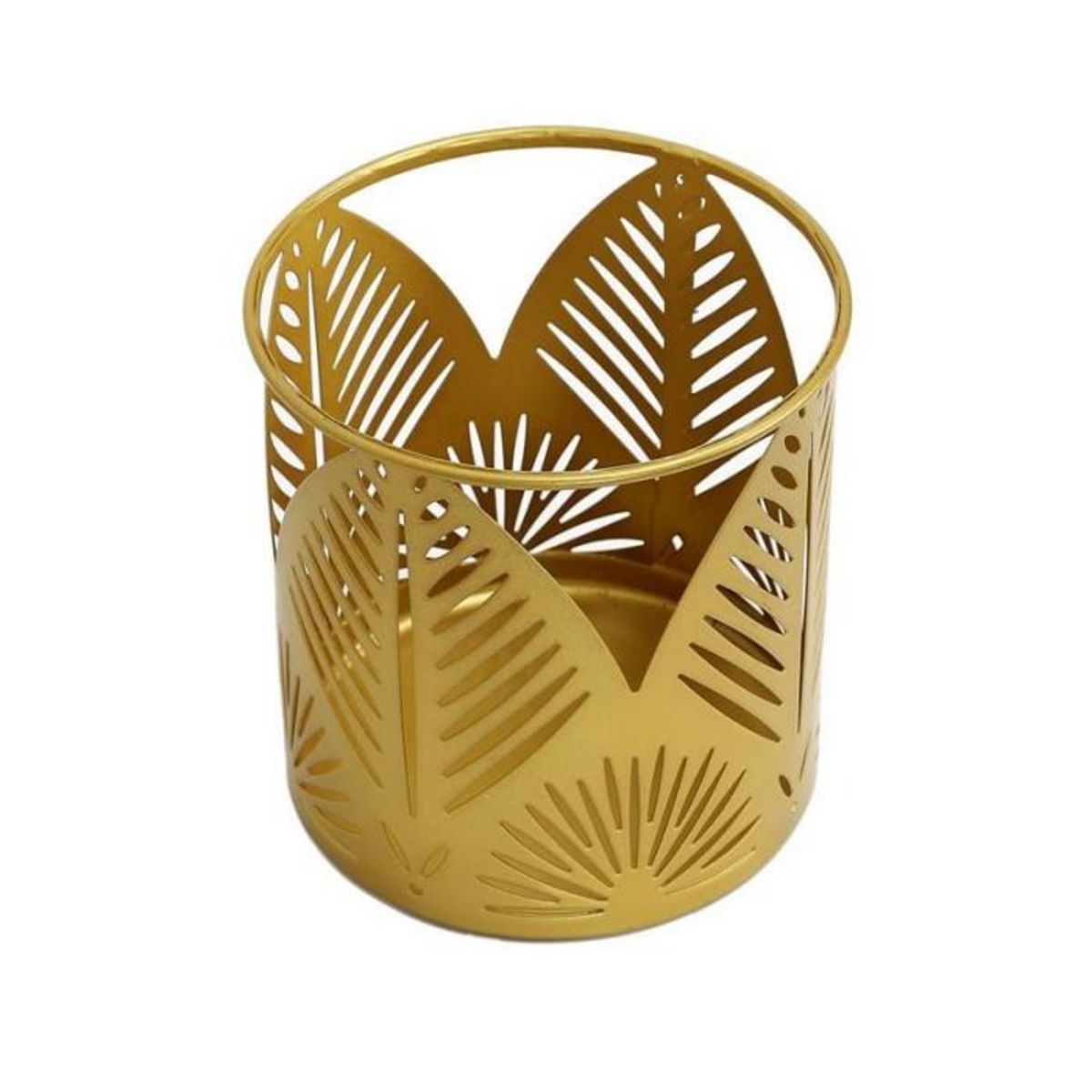 Paris Prix Photophore Déco  Ciselé  11cm Or