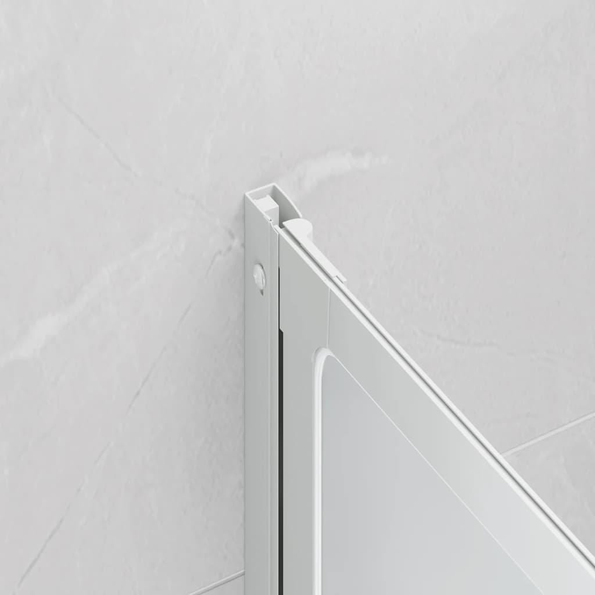 Voir la diapositive 4 : VIDAXL Pare baignoire a 7 volets avec porte-serviettes 140 x 168 cm
