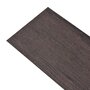Voir la diapositive 3 : VIDAXL Planches de plancher PVC autoadhesif 2,51 m^2 2 mm Marron fonce