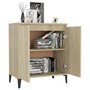 Voir la diapositive 3 : VIDAXL Buffet chêne sonoma 60x35x70 cm bois d ingénierie