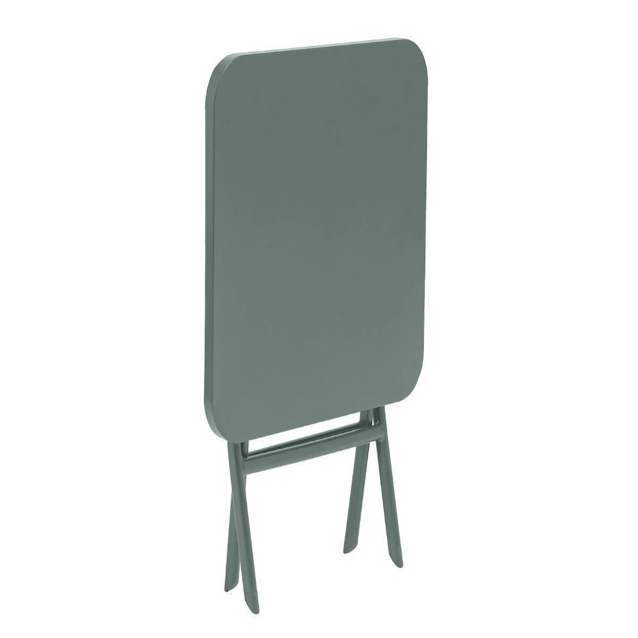 Voir la diapositive 3 : HESPERIDE Table d'appoint carrée pliante greensboro olive - 40 x 40 cm - hespéride