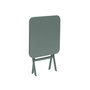 Voir la diapositive 3 : HESPERIDE Table d'appoint carrée pliante Greensboro Olive - 40 x 40 cm - Hespéride