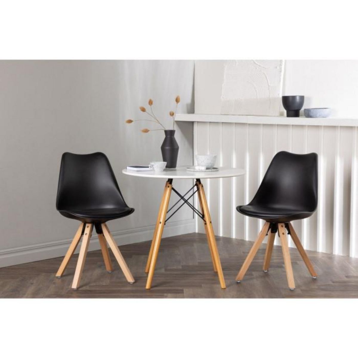 Paris Prix Table à Manger Ronde  Danburi  75cm Blanc