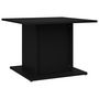 Voir la diapositive 2 : VIDAXL Table basse noir 55,5x55,5x40 cm bois d'ingenierie