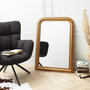 Voir la diapositive 4 : Paris Prix Miroir Mural Déco  Moulure  104cm Doré