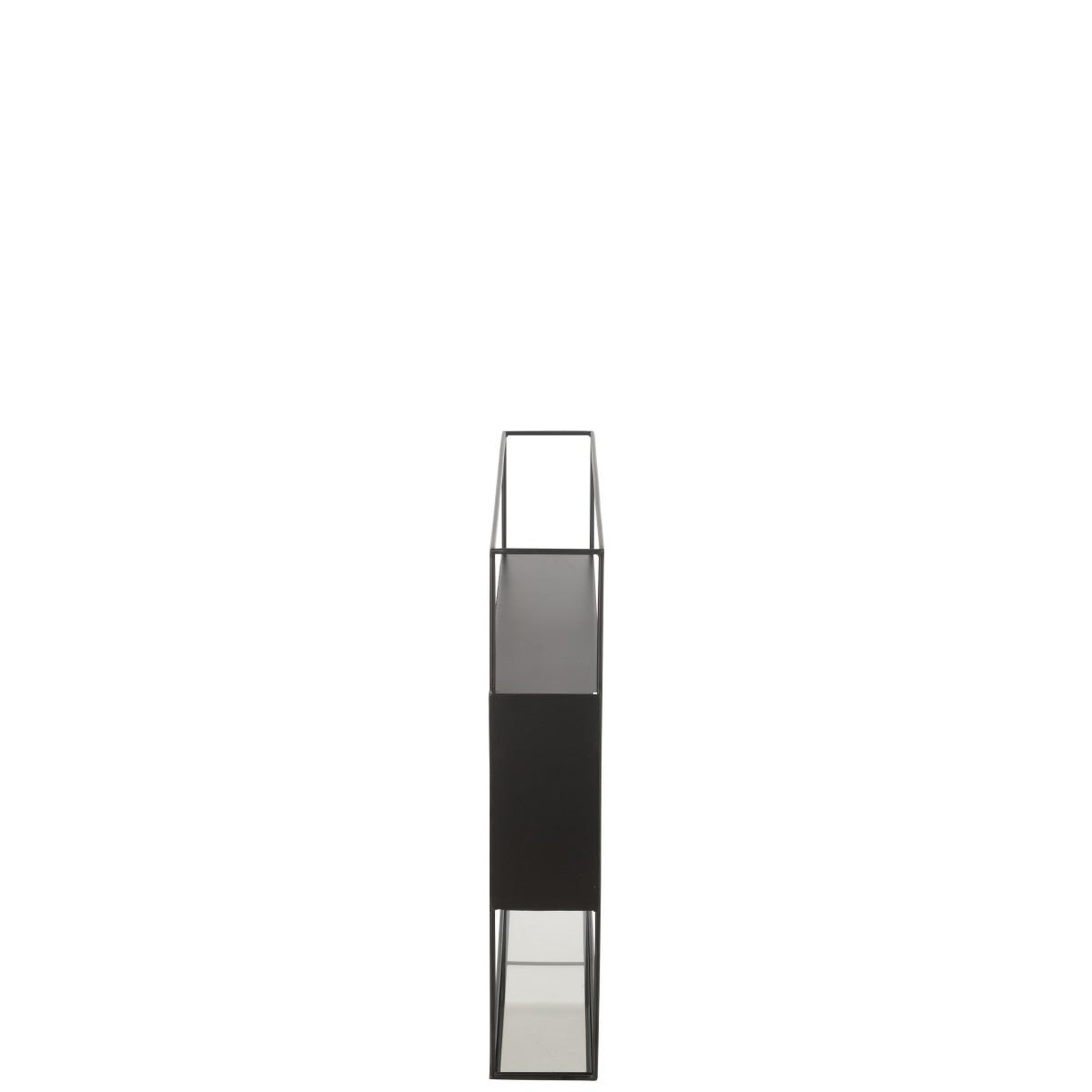 Voir la diapositive 4 : J-LINE Console en métal  maryanne  80cm noir