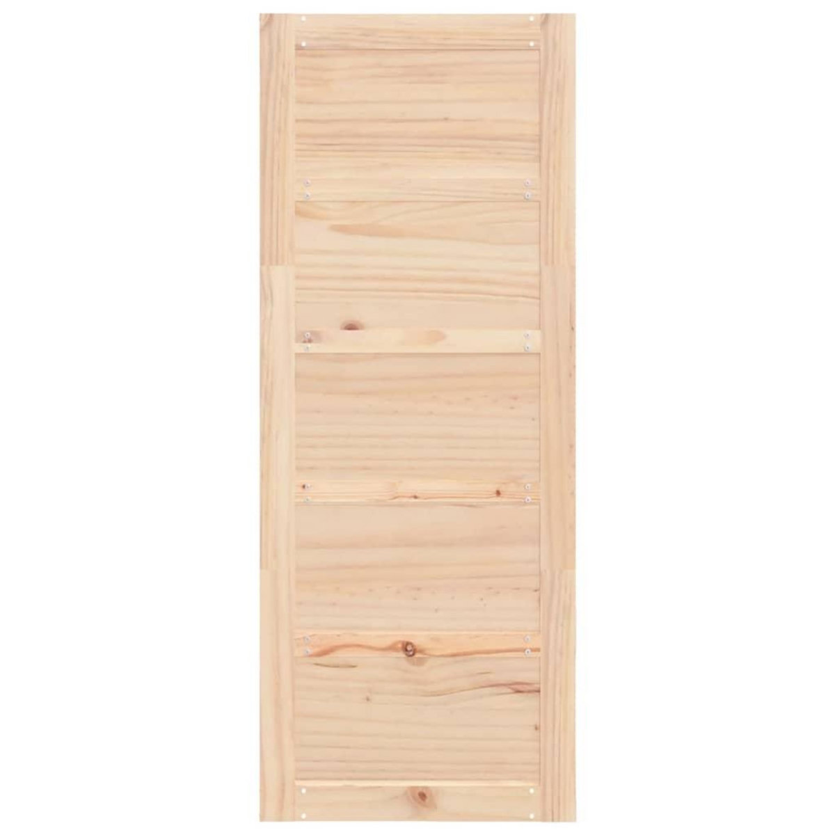 VIDAXL Porte de grange 80x1,8x204,5 cm Bois massif de pin
