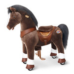 Ponycycle Cheval Porteur Enfant Modele Y - marron