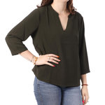 JACQUELINE DE YONG Blouse  Femme JDY Piper. Coloris disponibles : Vert