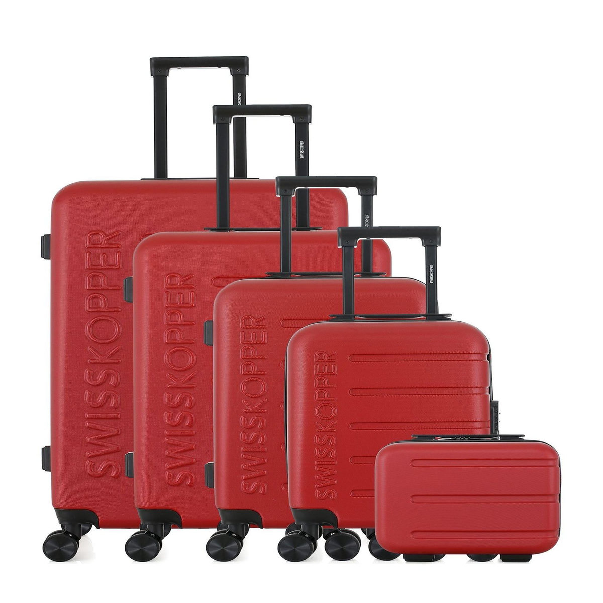 SWISS KOPPER SWISS KOPPER - Set de 5 Valises AIGLE-U 75 cm 4 Roues