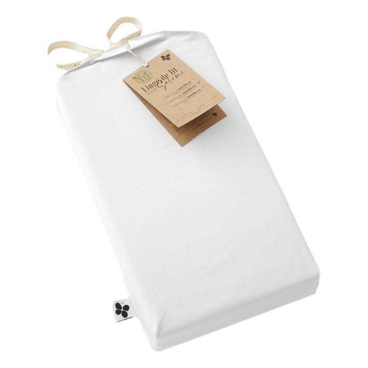 L EFFET PAPILLON Drap housse  Salomé  Viscose de bambou 120 fils/cm² toutes dimensions -  - 140 x 190 cm Bonnet 30 cm