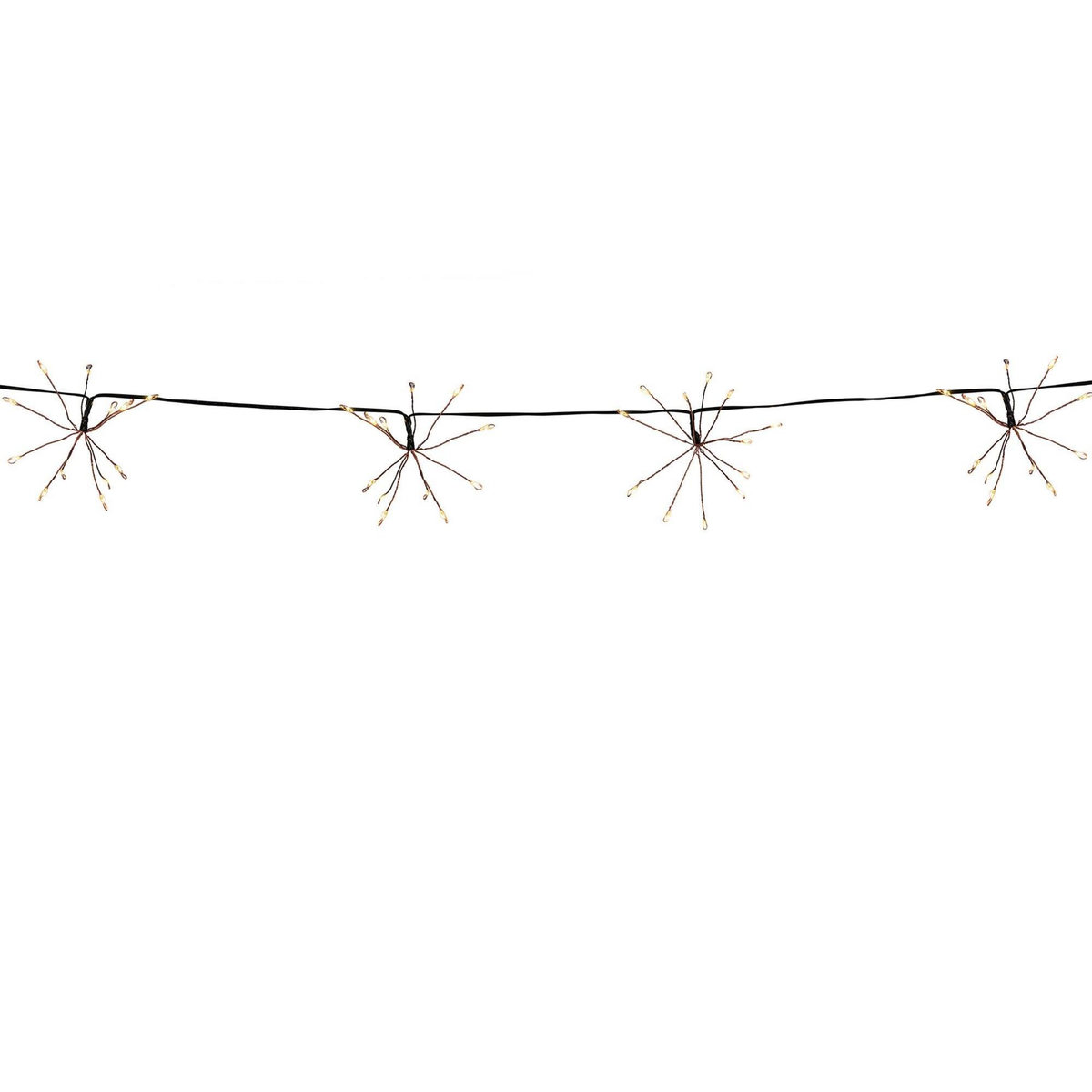 Lumisky Guirlande solaire micro led FIREWORKS Beige Plastique 4.2M