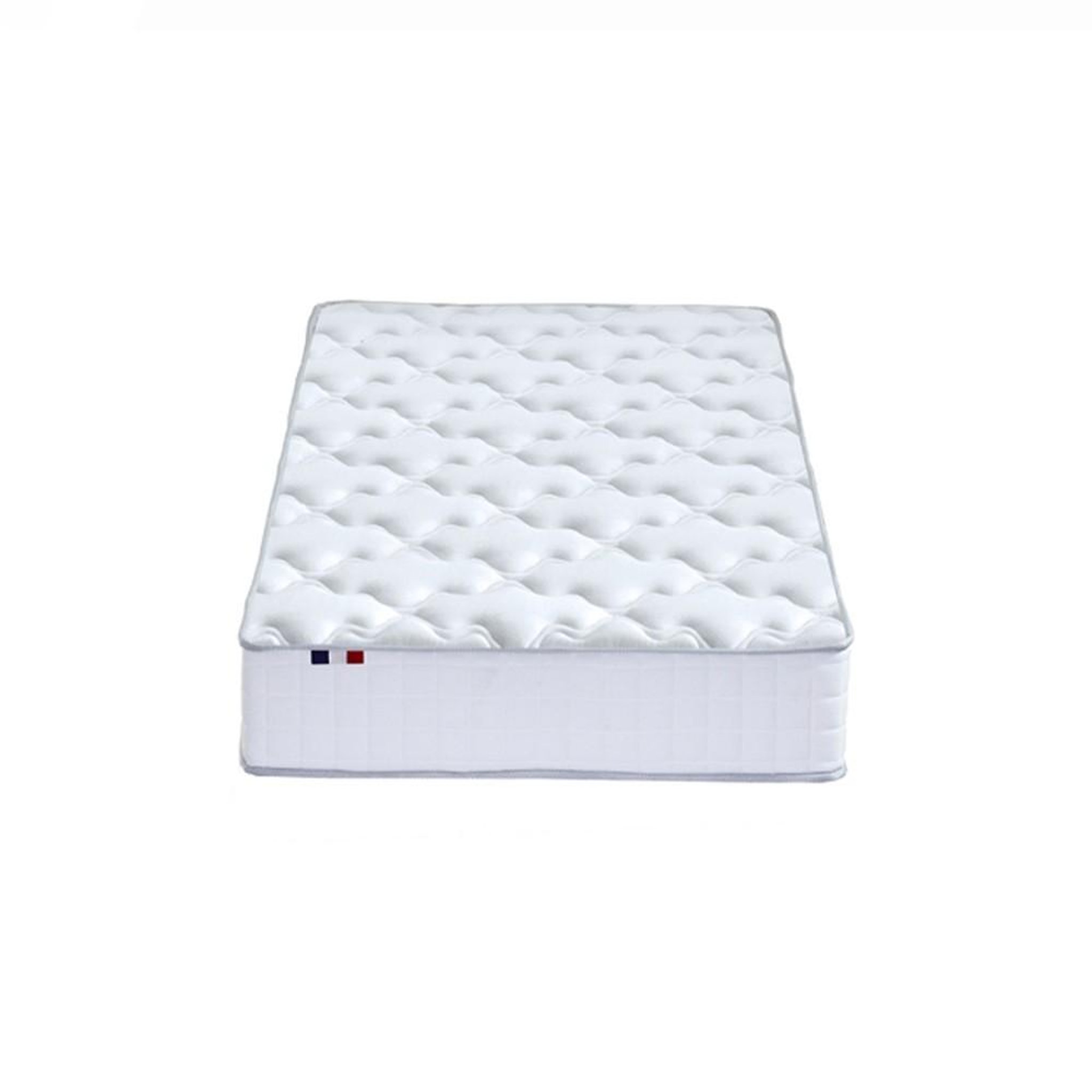 Voir la diapositive 3 : IDLITERIE Ensemble relaxation ressorts + sommier latte & Plot au niveau lombaire 2x80x200