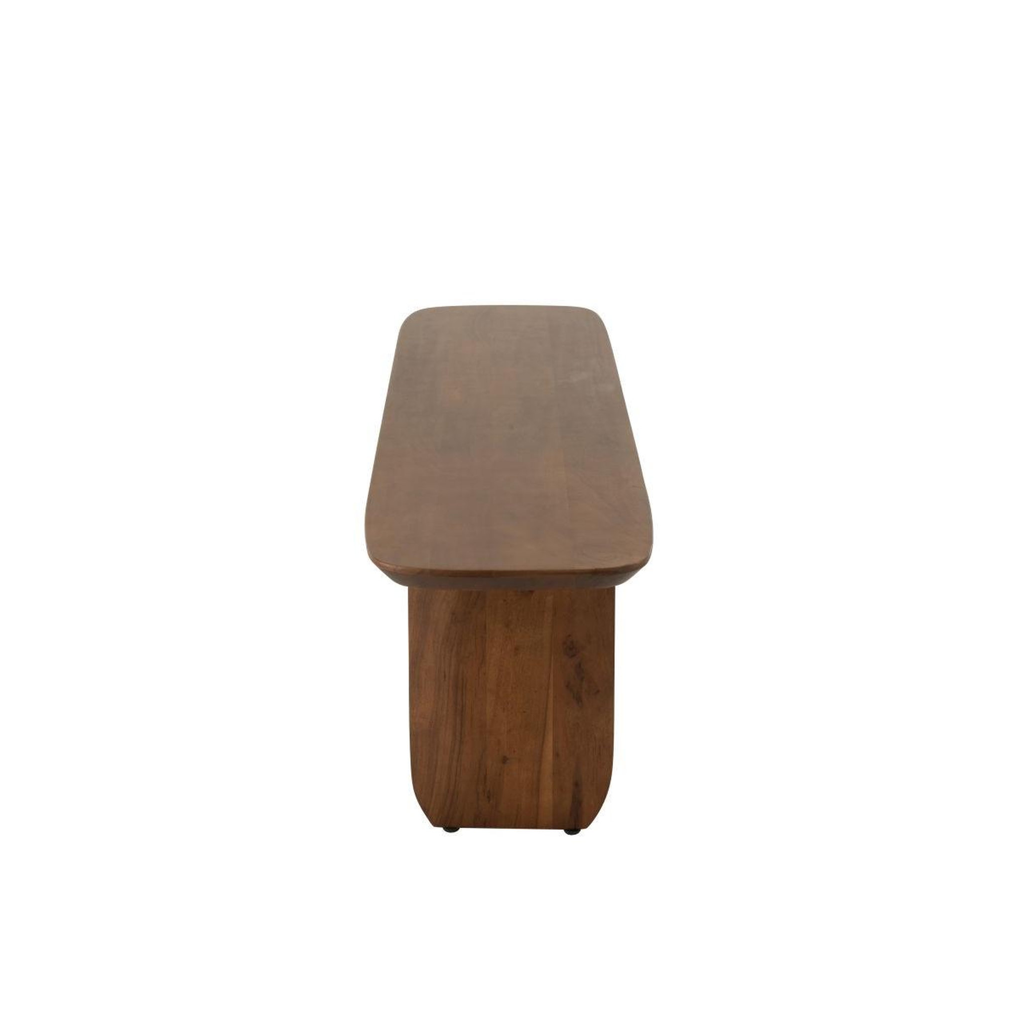 Voir la diapositive 5 : J-LINE Banc en bois  william  190cm marron