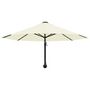Voir la diapositive 4 : VIDAXL Parasol mural avec mat metallique 300 cm Sable