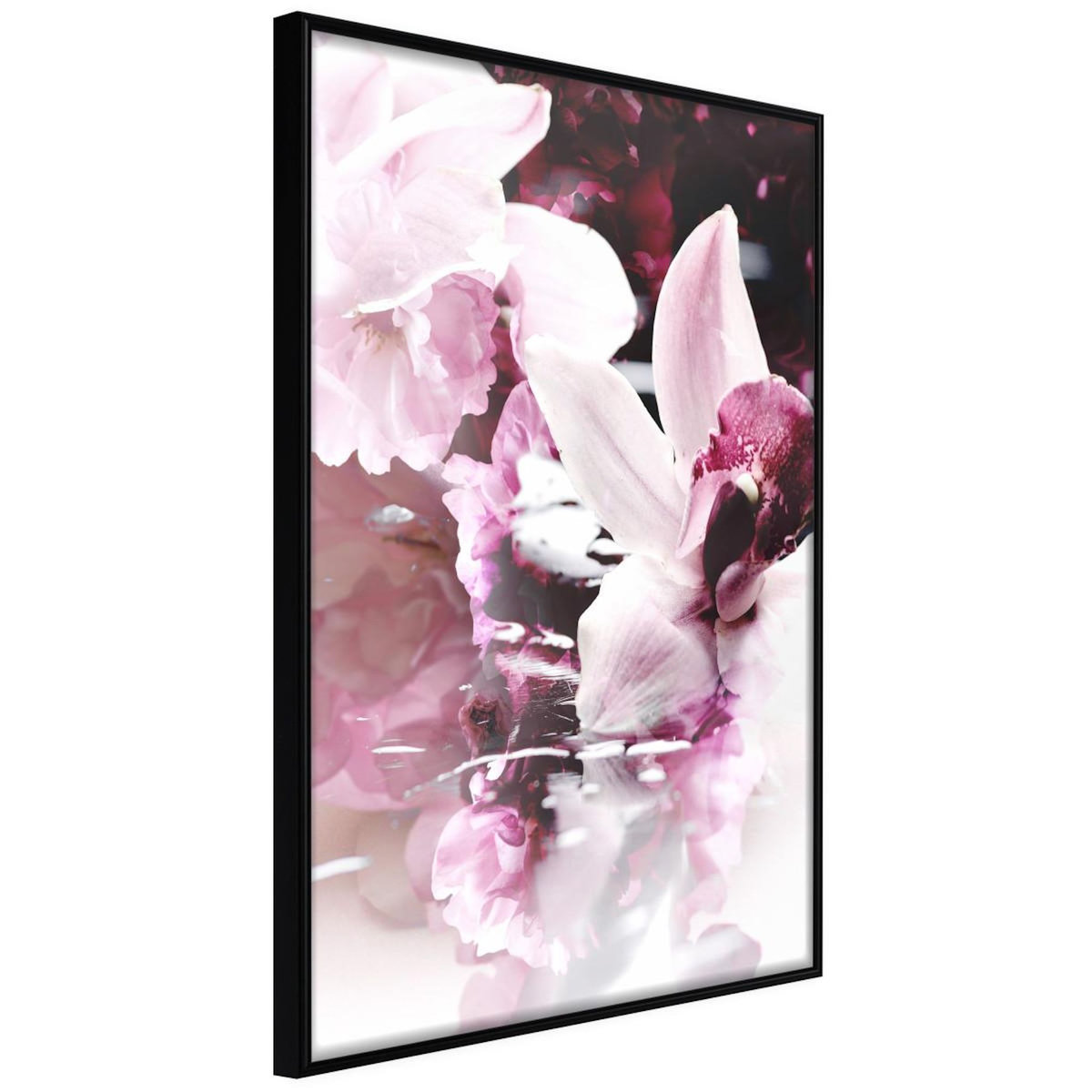 Paris Prix Affiche Murale Encadrée  Flowers on the Water