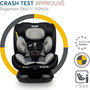 Voir la diapositive 5 : NANIA Nania Siège auto enfant Prato - I-Size 40-150 cm - Evolutif naissance jusqu'à 12 ans environ - Fixations ceinture de sécurité- Réglage de l'Appui-tête et de l'Inclinaison, Insert Lombaire et Réducteur