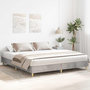 Voir la diapositive 3 : VIDAXL Cadre de lit sans matelas gris beton 180x200 cm bois ingenierie