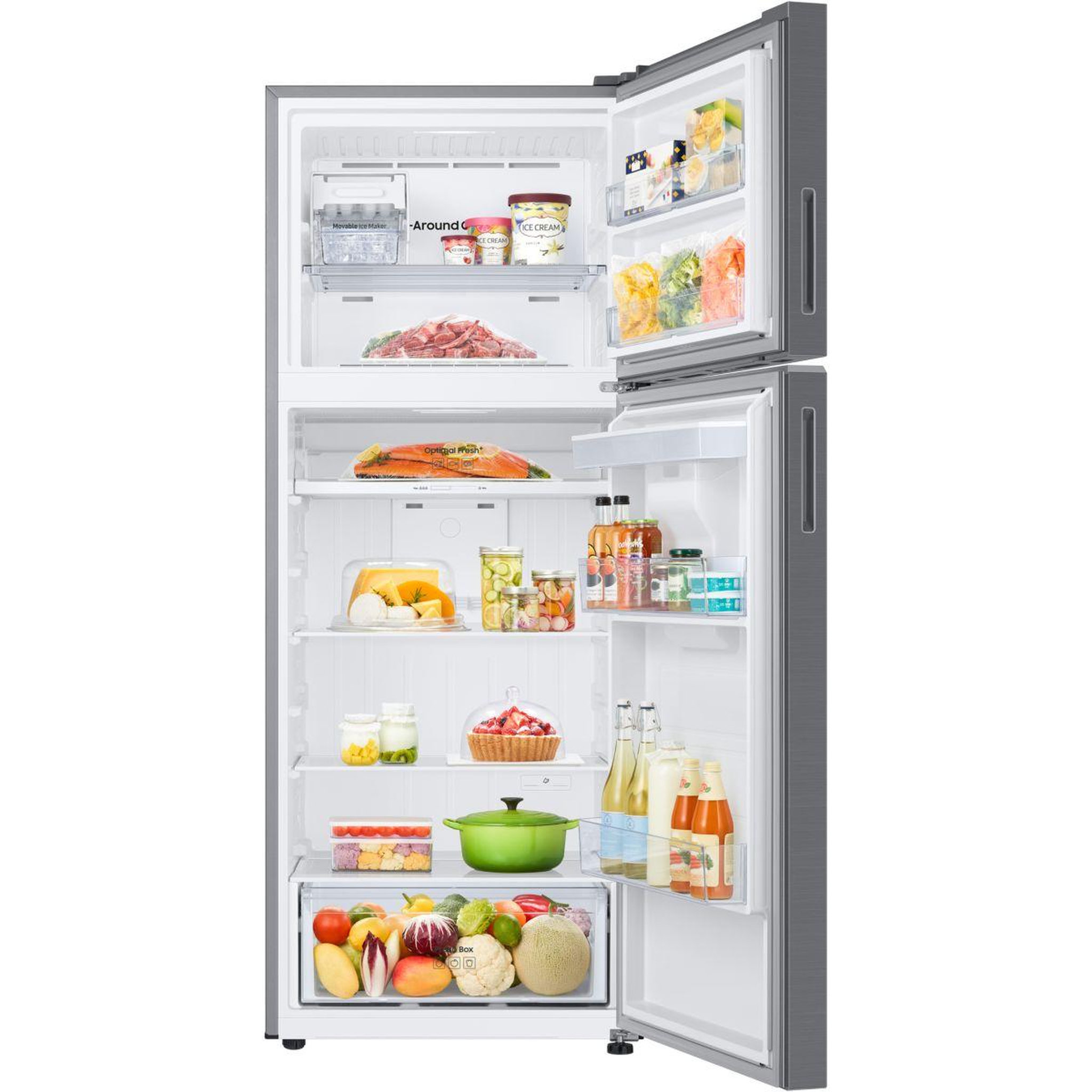 Voir la diapositive 2 : Samsung Réfrigérateur 2 portes rt47cg6726s9