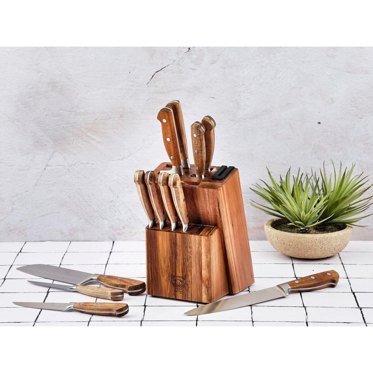 BJORN Couteaux à steak JAKOB - 6 pièces