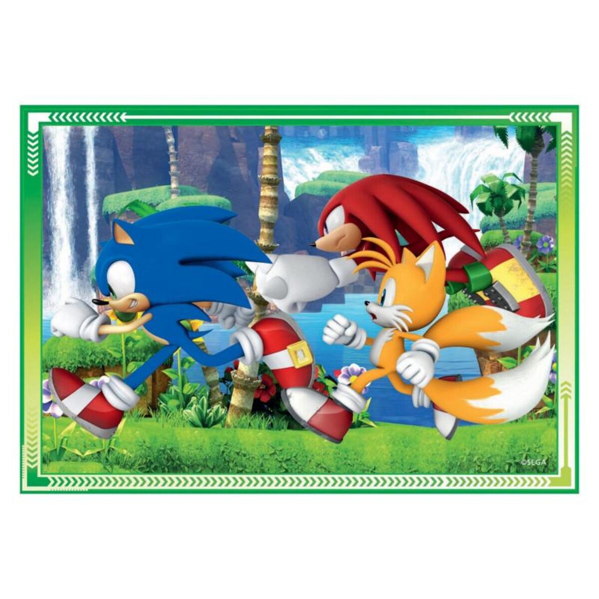 CLEMENTONI Clementoni Puzzles Sonic, 4in1 21522