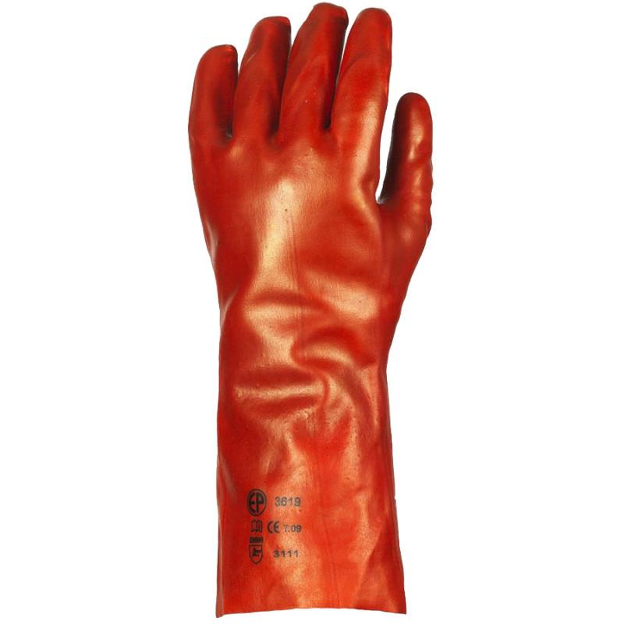 Voir la diapositive 1 : Coverguard Gant tricoté EUROTECHNIQUE enduit PVC 36cm rouge T10 COVERGUARD 3620