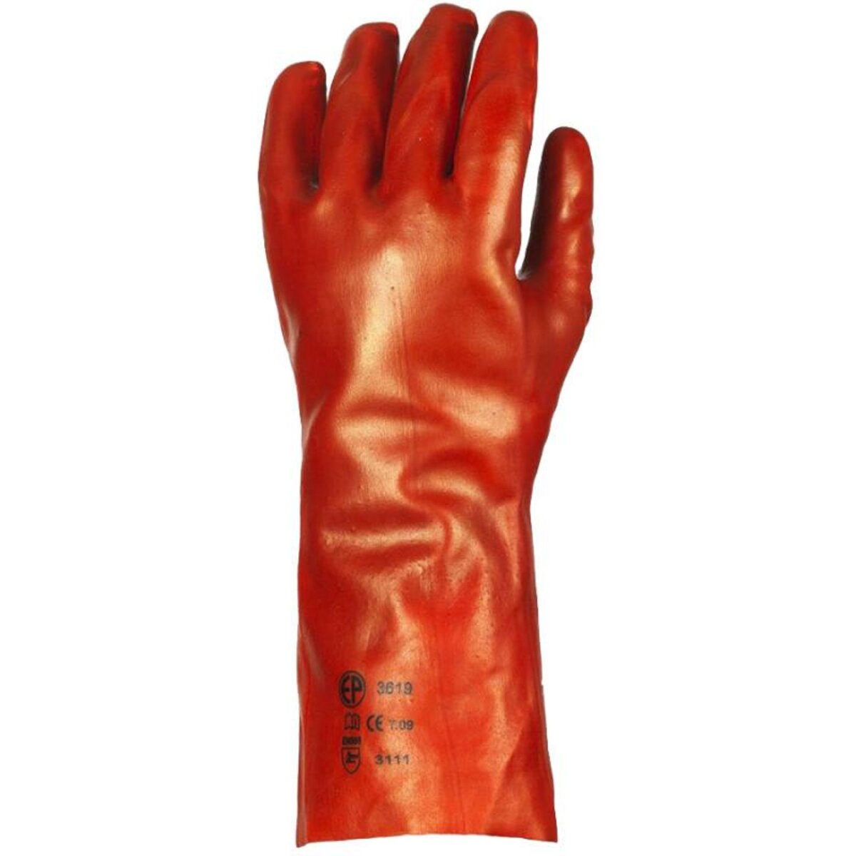 Coverguard Gant tricoté EUROTECHNIQUE enduit PVC 36cm rouge T10 COVERGUARD 3620