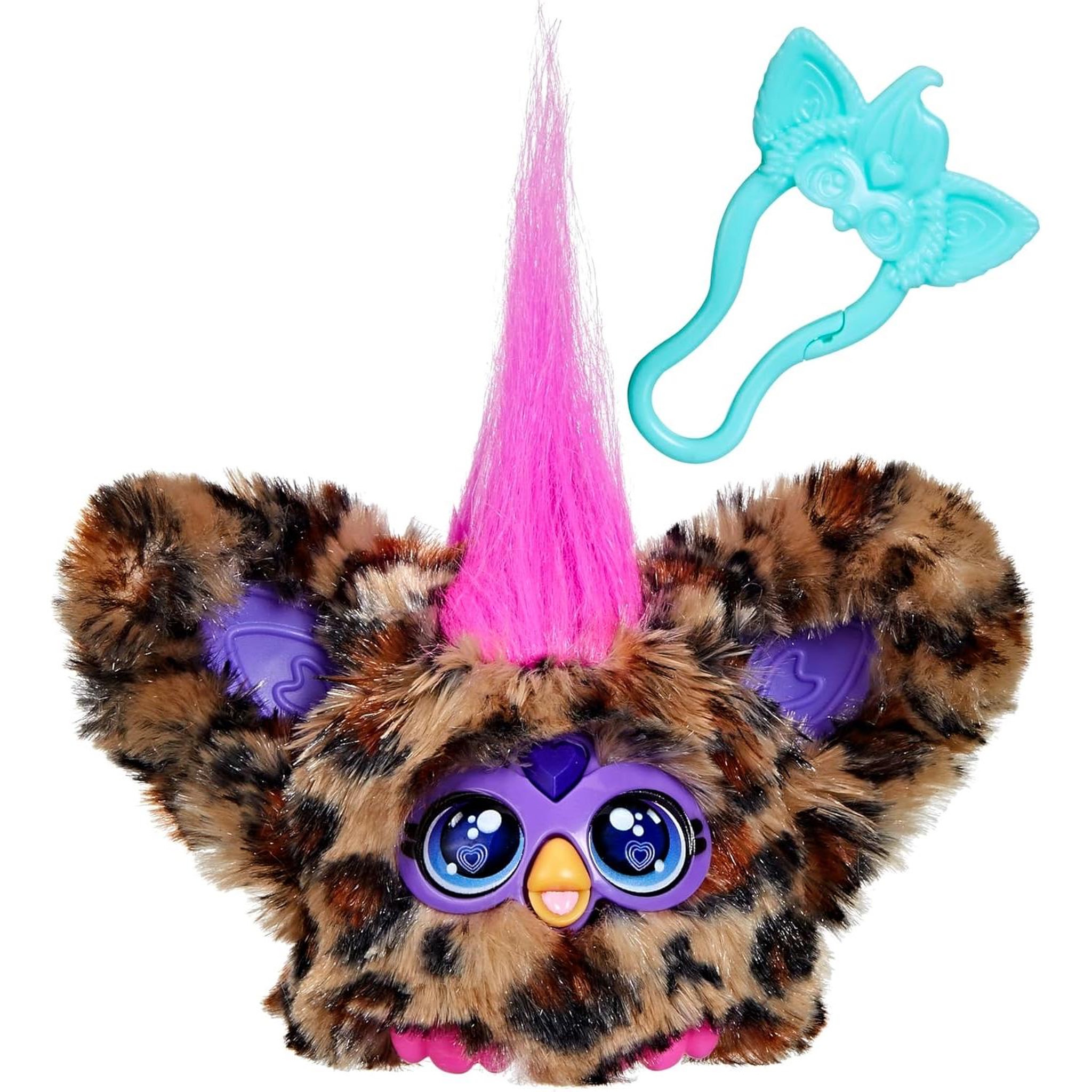 Voir la diapositive 2 : HASBRO Peluche interactive Hasbro Furby Furblets Chee-Chee marron
