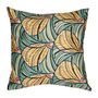 Voir la diapositive 1 : OSTARIA Housse de coussin 40x40 cm verte
