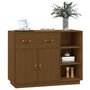 Voir la diapositive 4 : VIDAXL Buffet Marron miel 98,5x40x75 cm Bois massif de pin