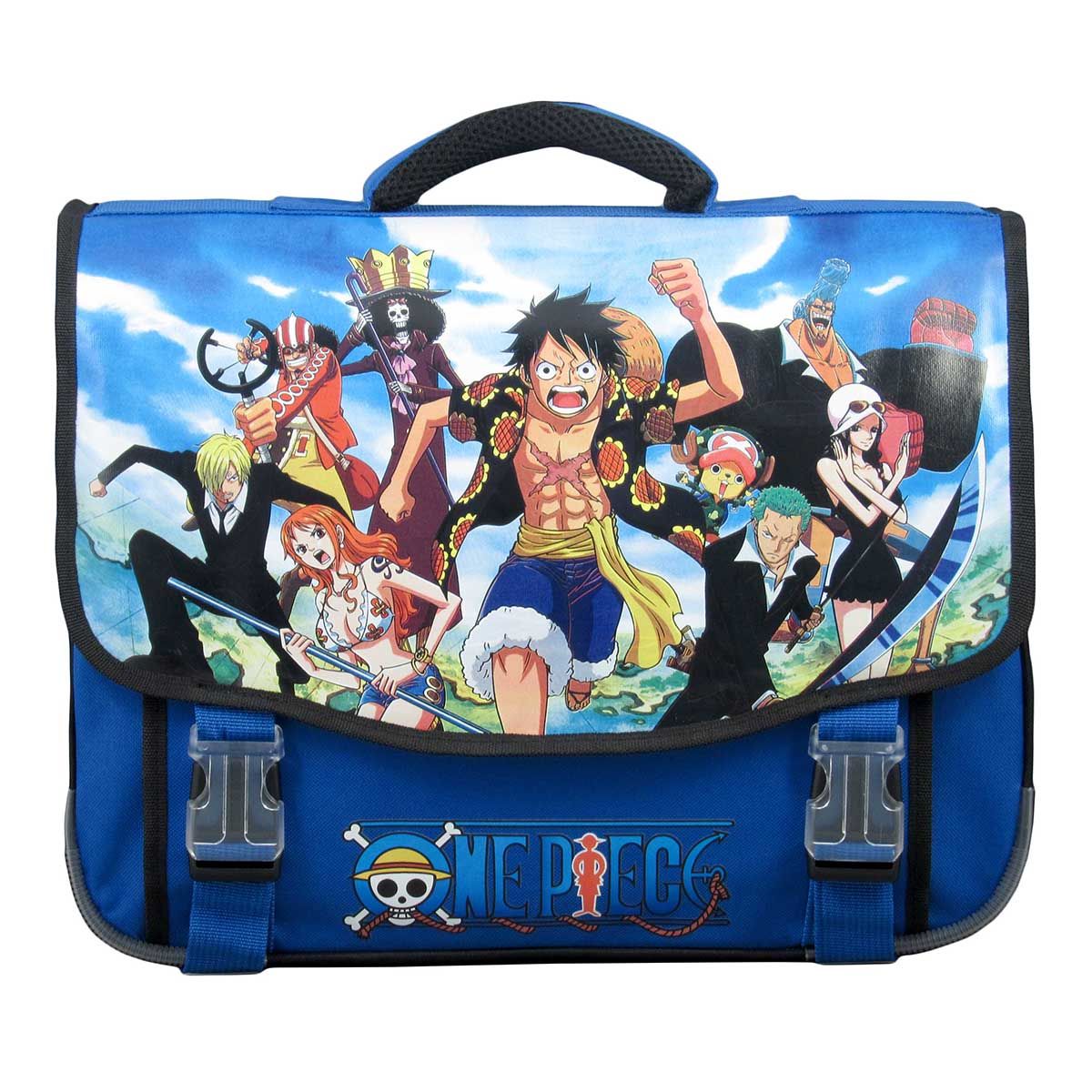  Cartable 41cm One Piece bleu