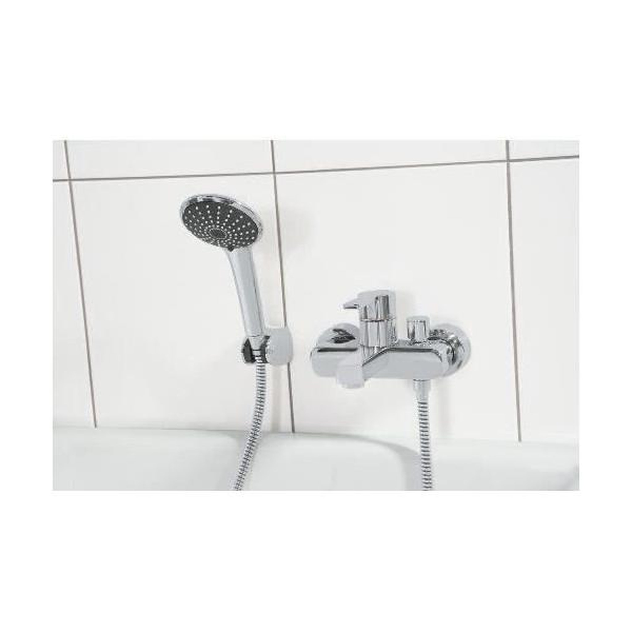 Voir la diapositive 3 : Grohe Douchette 1 jet - GROHE - Vitalio Joy 110 - EcoJoy - StarLight Chrome - Inner WaterGuide