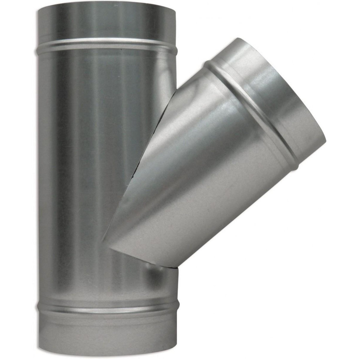 DMO Té oblique 45 degrès DMO - 3 sorties Diam.125 mm