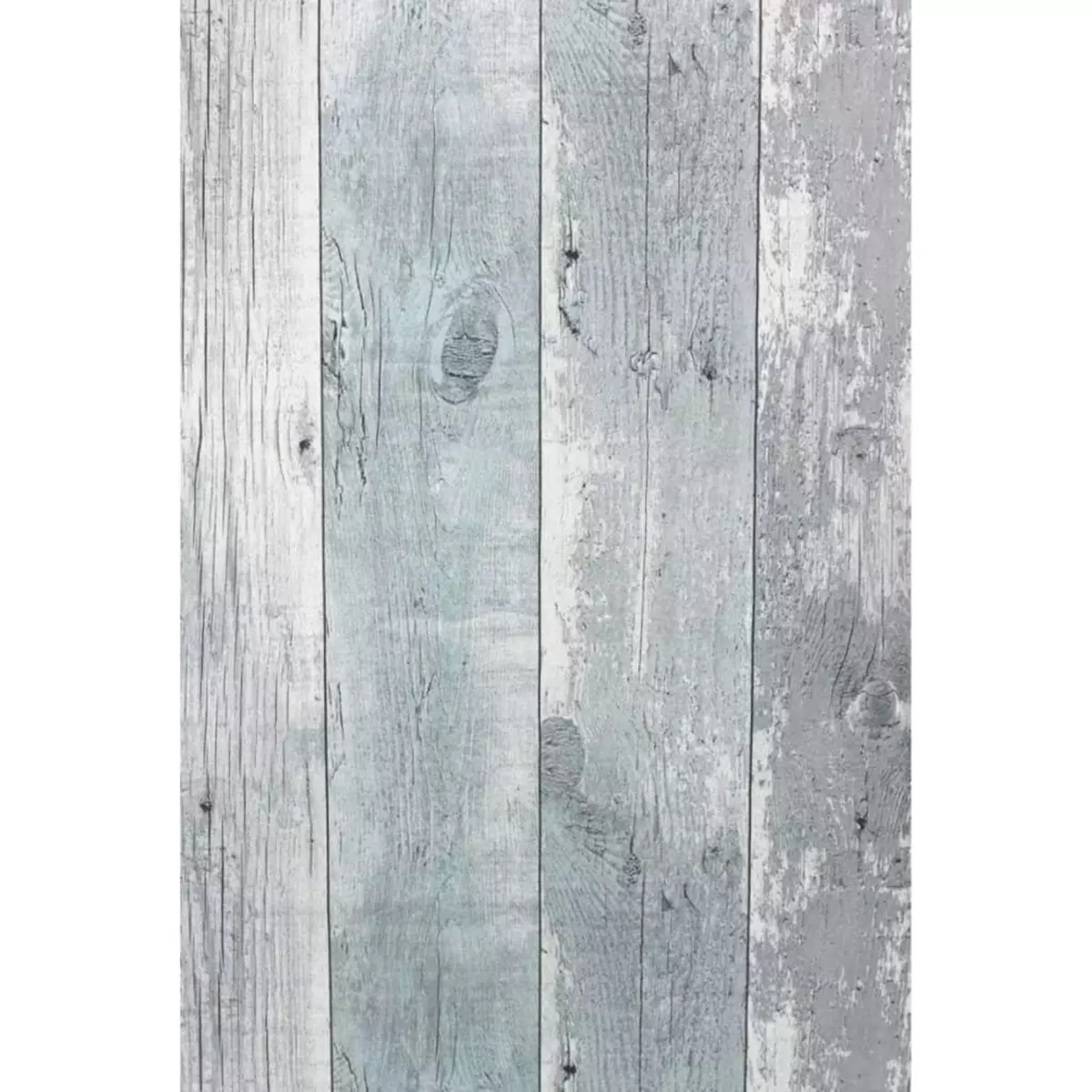 Noordwand Noordwand Papier peint Topchic Wooden Planks Gris et bleu