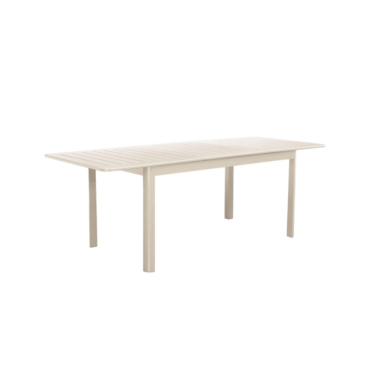 SWEEEK Table de jardin SEATTLE extensible aluminium, 8 places, 173 / 236,5 x 100 x 75 cm