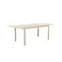 Voir la diapositive 1 : SWEEEK Table de jardin SEATTLE extensible aluminium, 8 places, 173 / 236,5 x 100 x 75 cm