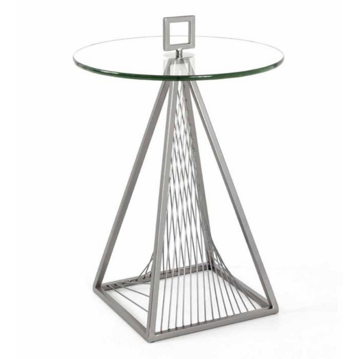 Paris Prix Table d'Appoint Design Ronde  Vnik  57cm Gris
