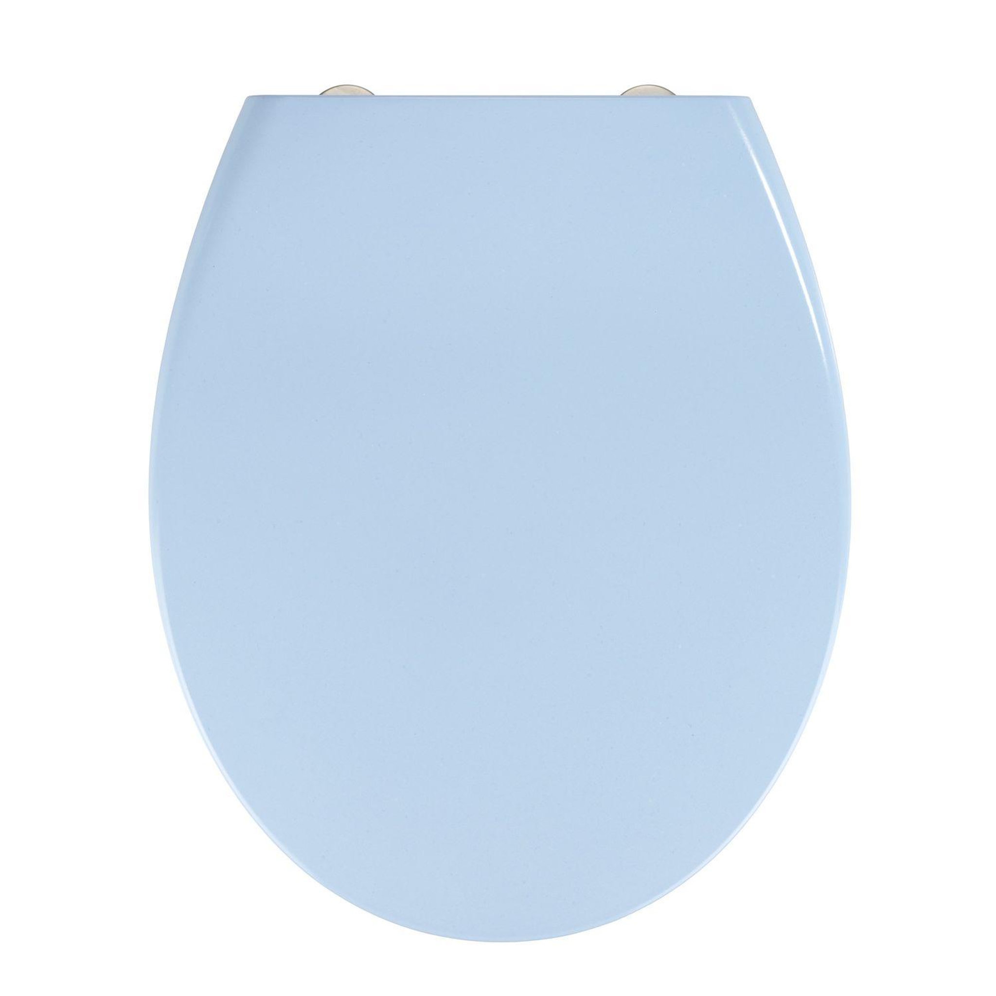 Wenko Abattant wc sérénité - abaissement automatique - duroplastique. Coloris disponibles : Bleu
