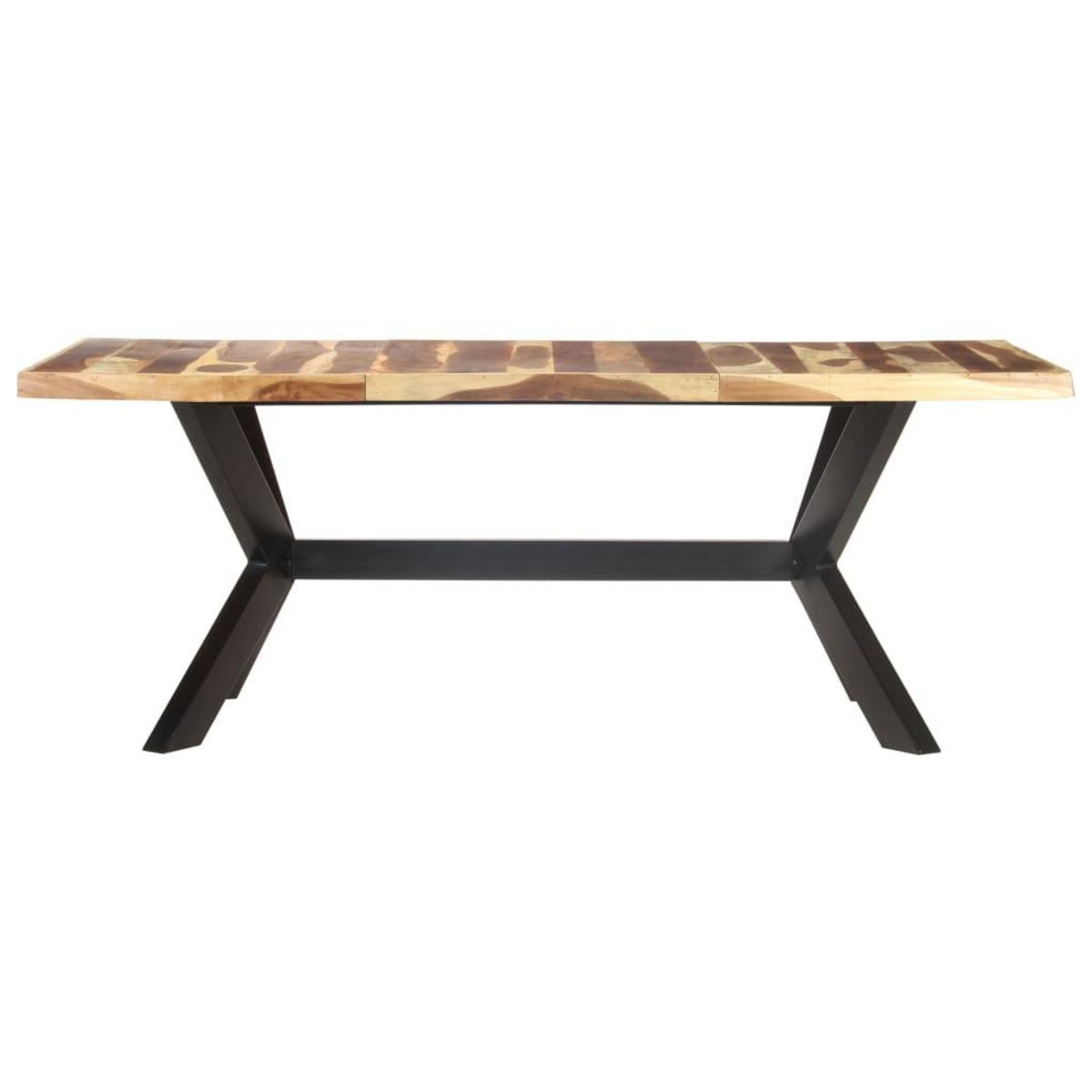 VIDAXL Table de salle a manger 200x100x75 cm Bois avec finition miel